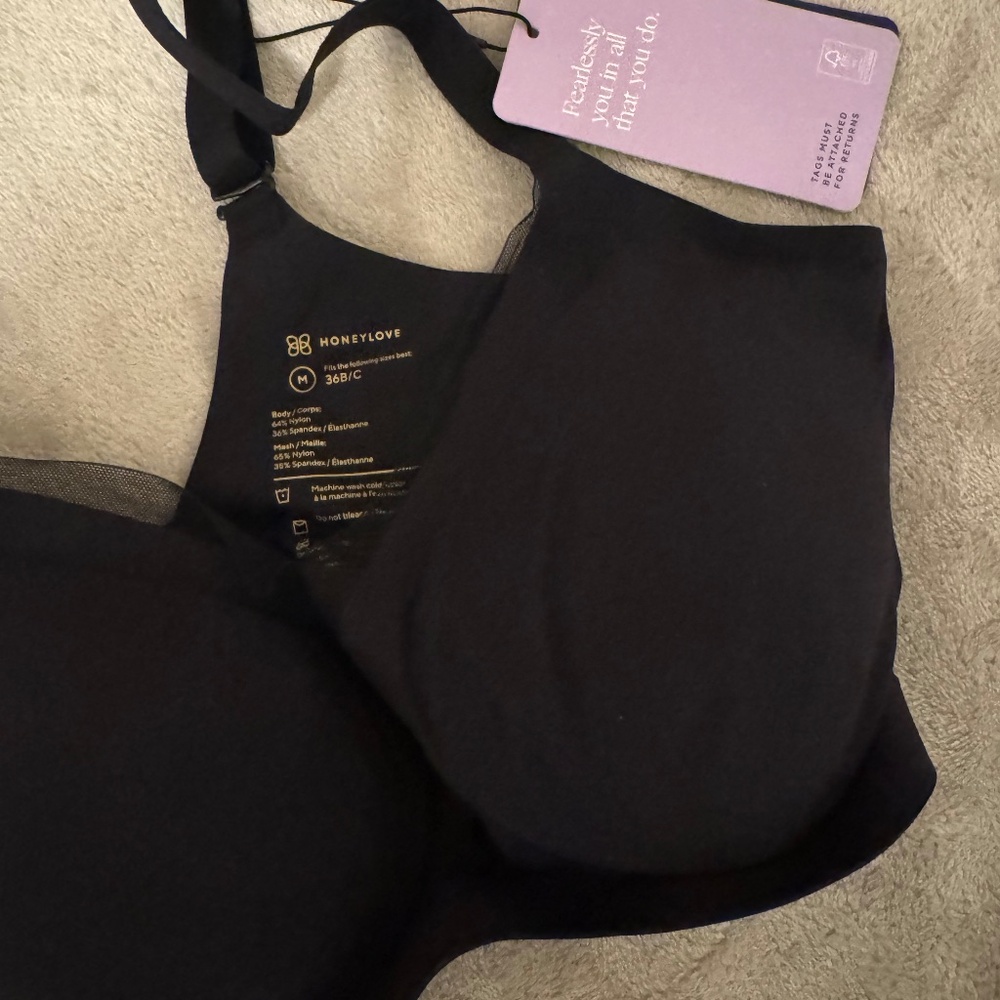 Honeylove Crossover Bra M